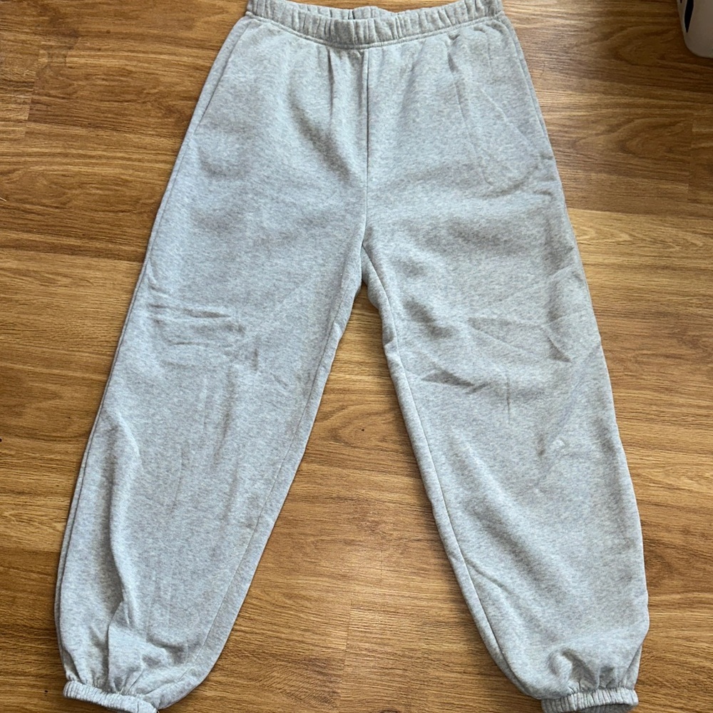 SHEIN Gray Track Pants